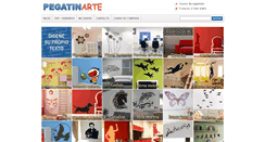 Desktop Screenshot of pegatinarte.es